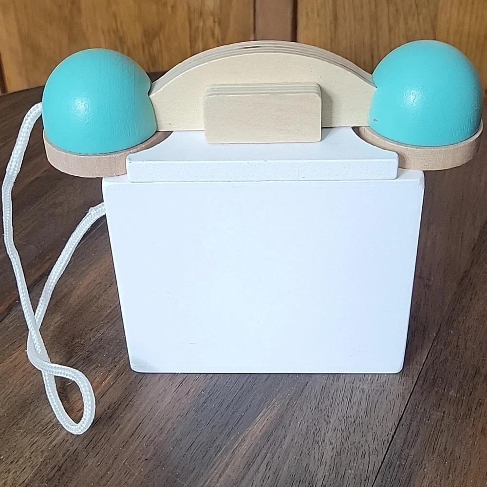 Wooden Wink Montessori Wooden Telephone Toy